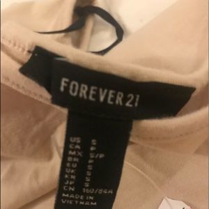 Nwt Forever 21 Body suit one armed Sz M